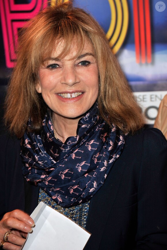 Nicole Calfan - Générale de la pièce de théâtre "Rendez-vous en boîte" au théâtre de La Gaîté Montparnasse à Paris, le 7 avril 2014.