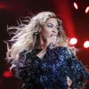 Beyoncé en concert à l'O2 Arena. Londres, le 6 mars 2014.