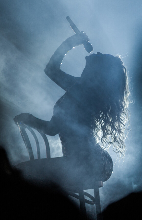 Beyoncé en concert à Birmingham, le 25 février 2014.