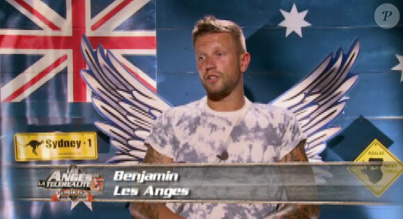 Benjamin dans Les Anges de la télé-réalité 6 sur NRJ 12 le mardi 8 avril 2014