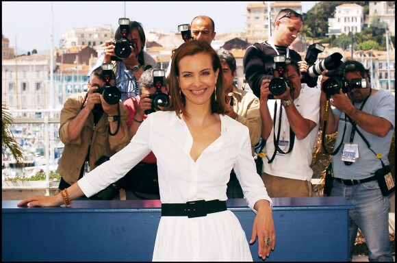 Carole Bouquet lors du photocall du film Nordeste au Festival de Cannes 2005