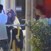 Selena Gomez rend visite à Justin Bieber, qui enregistre un nouvel opus dans les studios Hit Factory en compagnie de la jeune Madison Beer à Miami, le mardi 8 avril 2014.