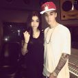  Justin Bieber et Madison Beer en studio, &agrave; Miami, le 8 avril 2014. 