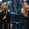 Sheryl Crow et Carrie Underwood - Concert d'intronisation au Rock and Roll Hall of Fame, à New York le 10 avril 2014.