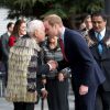 Le duc et la duchesse de Cambridge à l'Hôtel de Ville de Christchurch, en Nouvelle-Zélande, le 14 avril 2014