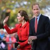 Kate Middleton et le prince William à Christchurch, en Nouvelle-Zélande, le 14 avril 2014