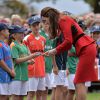 Kate Middleton et le prince William à Christchurch, en Nouvelle-Zélande, le 14 avril 2014