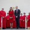 A Christchurch, le 14 avril 2014, le duc et la duchesse de Cambridge se sont recueillis notamment à la mémoire des victimes des tremblements de terre de 2011