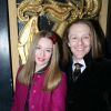 Morgan Ackermann avec sa soeur Capucine - Show Case du chanteur Hugo F au théâtre Daunou à Paris le 2 décembre 2013.