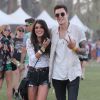 Shenae Grimes et son mari Josh Beech lors du premier week-end du festival de Coachella. Avril 2014.