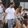 Séparés, mais en bons termes ! Hilary Duff et son mari Mike Comrie ont été aperçus lors du premier week-end du festival de Coachella. Avril 2014. 