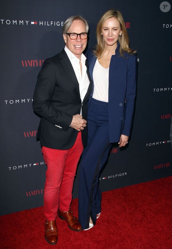 Tommy Hilfiger et sa femme Dee Hilfiger assistent à la soirée de présentation de la collection To Tommy from Zooey au London Hotel. West Hollywood, le 9 avril 2014.