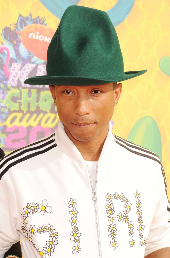 Pharrell Williams lors de la 27ème cérémonie annuelle des "Kid's Choice Awards" à Los Angeles, le 29 mars 2014.