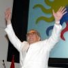 Gabriel Garcia Marquez, lors du IVe Congrès internation de la Langue Espagnole à Carthagène des Indes en Colombie, le 26 mars 2007