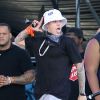 Justin Bieber fait une apparition surprise lors du Festival de musique de Coachella, le 13 avril 2014. 