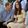 Le prince William et Kate Middleton visitent le Taronga Zoo de Syndey dans le cadre de leur tournée en Océanie, le 20 avril 2014.