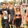Vanessa Hudgens et Austin Butler assistent aux concerts du 2e week-end du Festival de musique de Coachella à Indio (Californie), le 18 avril 2014.
