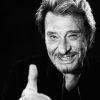 Johnny Hallyday, photographié par Nikos Aliagas.