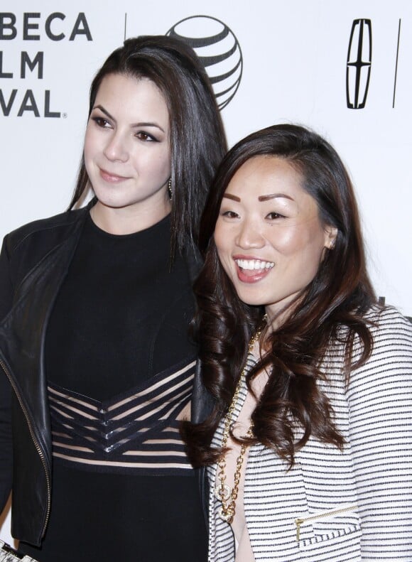 Monica Aguirre Diez et Mia Chang à la première du film Boulevard au Festival de Tribeca 2014 à New York, le 20 avril 2014.