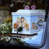 Les funérailles de Peaches Geldof se sont déroulées à Davington dans le Kent, le 21 avril 2014.