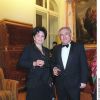 Domnique Strauss-Kahn et Anne Sinclair à Paris le 9 mars 2000.
