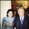 Domnique Strauss-Kahn et Anne Sinclair à Paris, le 10 novembre 2000.