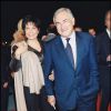 Domnique Strauss-Kahn et Anne Sinclair à Paris le 18 octobre 2001. 