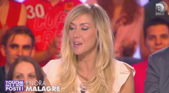 Enora Malagré - Emission "Touche pas à mon poste" (D8) du 22 avril 2014.