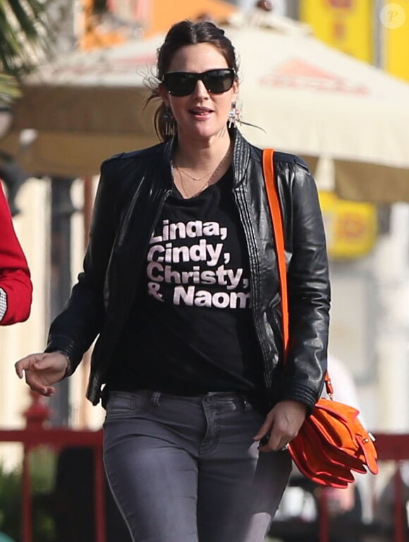 Exclusif - Drew Barrymore à West Hollywood, le 9 décembre 2012.