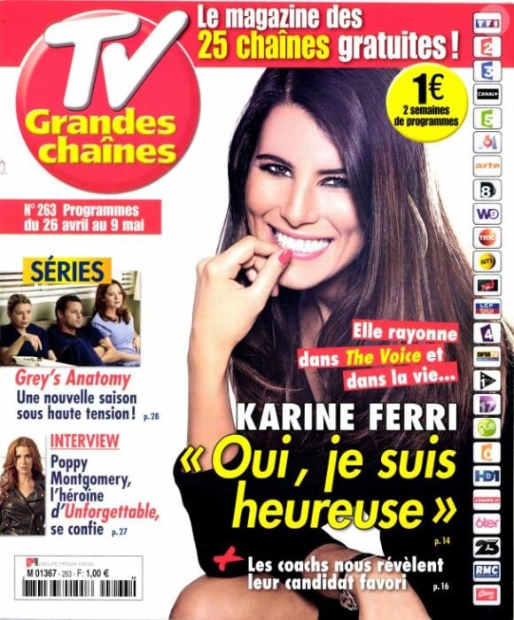 Magazine TV Grandes Chaînes du 22 avril 2014.
