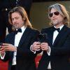 Brad Pitt et Andrew Dominik à Cannes, le 22 mai 2012.