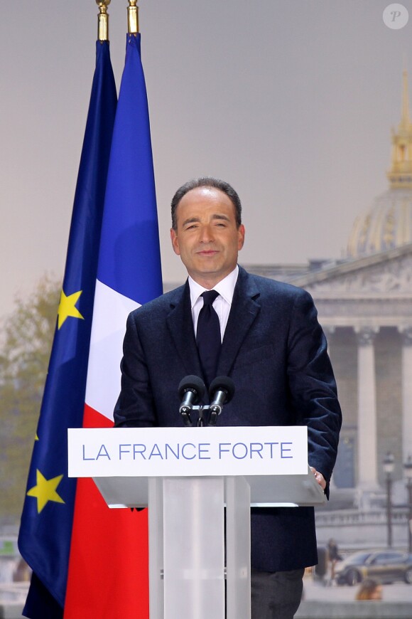 Jean-François Copé à Paris le 15 avril 2012.
