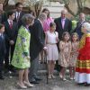 Le roi Juan Carlos Ier d'Espagne et la reine Sofia étaient le 23 avril 2014 à l'Université de Alcala de Henares pour remettre à l'auteure Elena Poniatowska le prix Cervantes 2013.