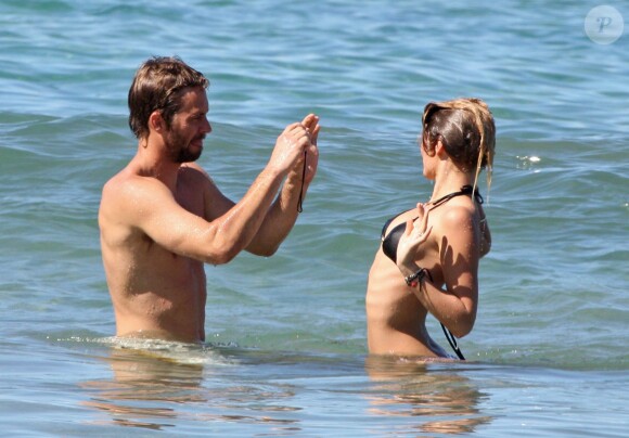 Paul Walker et sa girlfriend Jasmine à Maui, le 19 janvier 2008.