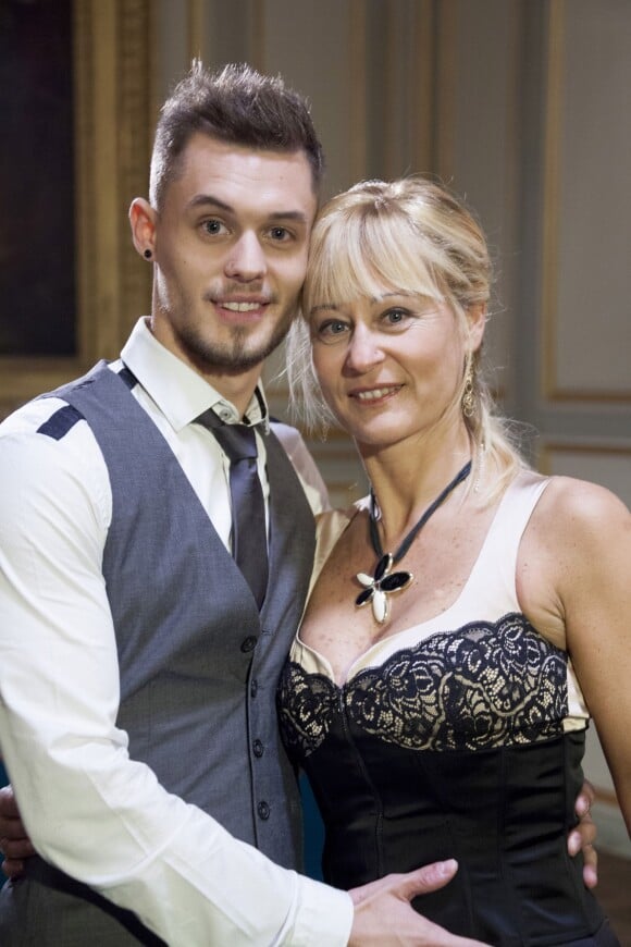 Steven et sa maman Corinne au casting de "Qui veut épouser mon fils ?" saison 3 sur TF1 le vendredi 25 avril 2014 à 23h30.