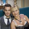 Exclusif - Steven et sa maman Corinne au casting de "Qui veut épouser mon fils ?" saison 3 sur TF1 le vendredi 25 avril 2014 à 23h30.