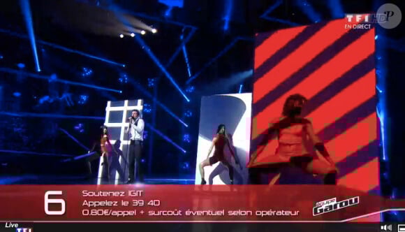 Igit (The Voice 3, émission diffusée le samedi 26 avril 2014 sur TF1.)