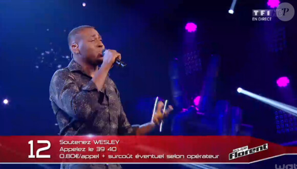 Wesley (The Voice 3, émission diffusée le samedi 26 avril 2014 sur TF1.)
