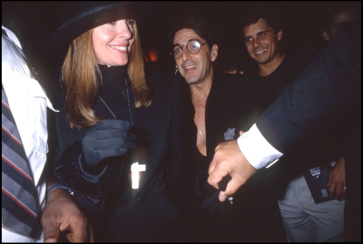 Photo : Diane Keaton et Al Pacino lors de l'avant-première du film In  Country en 1989 - Purepeople
