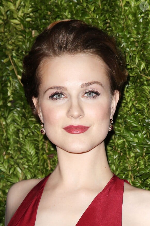 Evan Rachel Wood lors du CFDA/Vogue Fashion Fund Awards aux Spring Studios de New York le 11 novembre 2013