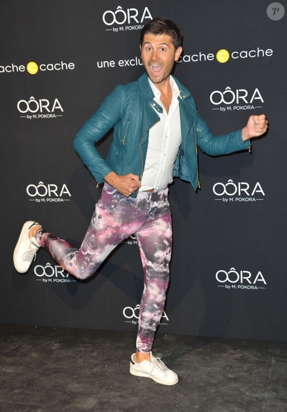 Christophe Beaugrand à la soirée de lancement "Oora by M Pokora" au Pavillon Gabriel, à Paris, le 5 septembre 2013.