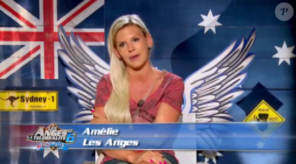 Amélie dans Les Anges de la télé-réalité 6, le mardi 29 avril 2014, sur NRJ 12