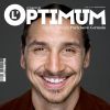 Zlatan Ibrahimovic en couverture de L'Optimum dans son édition du mois de mai 2014 spécial PSG avec onze unes différentes