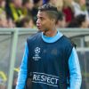 Mario Lemina (à droite) avec Jordan Ayew à Dortmund le 1er octobre 2013