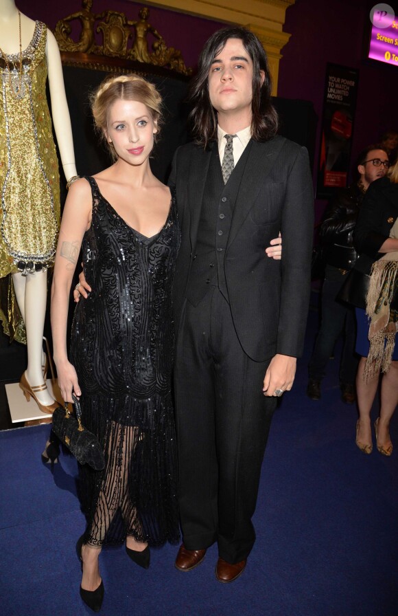 Peaches Geldof avec son mari Thomas Cohen à Londres, le 15 mai 2013. 