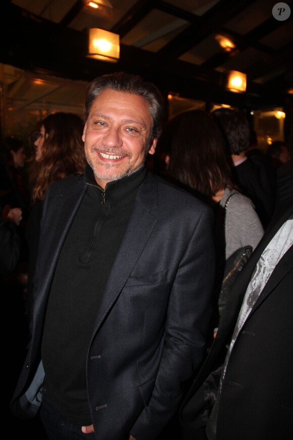 Valery Zeitoun au Café de Flore à Paris, le 7 novembre 2013.
