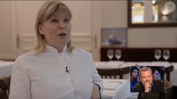 Ghislaine Arabian, interviewée dans Le Grand Journal sur Canal+, le jeudi 1er mai 2014.