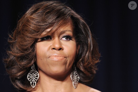 Michelle Obama au dîner des correspondants de la Maison Blanche, à Washington, le 3 mai 2014.