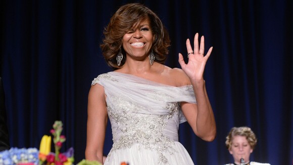 Michelle Obama : À couper le souffle devant Barack, blagueur et élégant