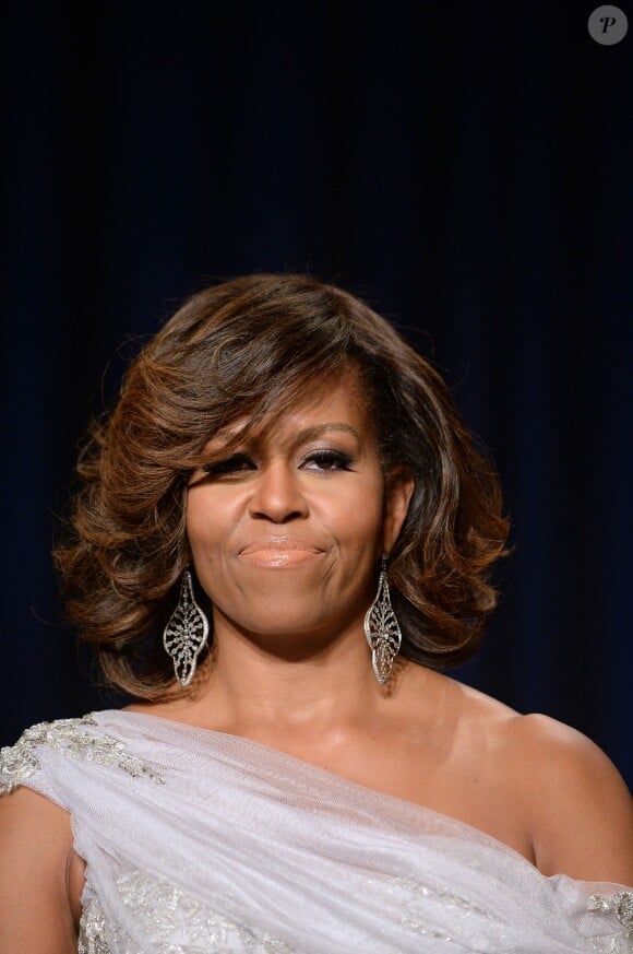 Michelle Obama au dîner des correspondants de la Maison Blanche, à Washington, le 3 mai 2014.